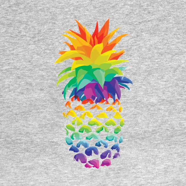 Pineapple Rainbow Fruit by ThinkingSimple